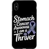 Stomach Cancer Warrior Gifts for Women a Custodia per iPhone XS Max Consapevolezza del cancro allo stomaco Pervinca Novembre Cancro allo stomaco