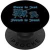 Medieval Renaissance Ren Faire Jousting Born To Jest Forced To Joust Street Cat Cavaliere medievale PopSockets PopGrip Adesivo