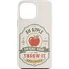 Teacher Sass Studio Custodia per iPhone 13 Pro Max Apple Joke Fruit Humor Funny Daying Retro Citazione