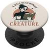 Coffee And Chapters Ben letto donna amante del libro lettura umorismo bibliofilo PopSockets PopGrip Adesivo