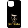 Medieval Renaissance Ren Faire Jousting Custodia per iPhone 15 Plus Sir Render Surrender Divertente Cavaliere Medievale Meme
