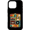 LUMOMIX Custodia per iPhone 16 Pro Never Forget Vintage Nostalgia Retro Anni 90