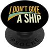 Whyitsme Design Divertente gioco di parole sulla nautica per chi va in barca PopSockets PopGrip Adesivo