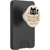 Homeless Cat Box Gatto Divertente Gattino Carino Gatto Nero PopSockets PopWallet per MagSafe