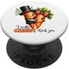 Carrot Love Designs Coppia di carote gioco di parole I davvero carota su di te PopSockets PopGrip Adesivo