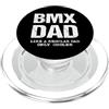 FUNNY BMX DAD PRODUCTS BMX Dad Like Regular Father Only Cooler, divertente citazione in bicicletta PopSockets PopGrip per MagSafe
