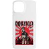 Irish Wolfhound Puppy Lover PS Custodia per iPhone 14 Divertente retrò giapponese Dogzilla Irish Wolfhound Dog Lover