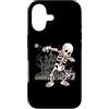 Funny Halloween Shirts Women Kids Men Sc Custodia per iPhone 17 Halloween Ragazzi Uomini Dabbing Scheletro Skull Rib Cage Dab Dance