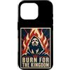 Christian Revival Burn For The Kingdom F Custodia per iPhone 16 Pro Brucia per il culto cristiano del revival del regno