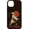 Red Sun Society Custodia per iPhone 14 Plus Samurai Warrior Katana Protector Motivazione