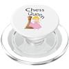 Lustige Schachspieler Designs für Kinder Scacchi Regina Scacchi Chess Queen Bambini Ragazze Scacchi PopSockets PopGrip per MagSafe