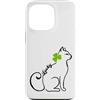 Ireland Flag For Proud Irish Pride Lucky Custodia per iPhone 13 Pro Lucky Cute Cat trifoglio verde trifoglio Irlanda Orgoglio irlandese