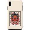Hannya Oni Mask Aesthetic By TW Custodia per iPhone XS Max Maschera giapponese del diavolo Yokai del diavolo Hannya Giappone Oni