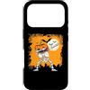 Funny Halloween Shirts Scary Gifts Men W Custodia per iPhone 17 Pro Halloween Dabbing Scheletro Skull Rib Cage Dab Dance Pose