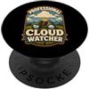 Jimbeels Professional Cloud Watcher umorismo nuvole PopSockets PopGrip Adesivo