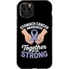 Stomach Cancer Warrior Gifts for Women a Custodia per iPhone 11 Pro Consapevolezza del cancro allo stomaco Pervinca Novembre Cancro allo stomaco
