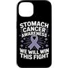 Stomach Cancer Warrior Gifts for Women a Custodia per iPhone 13 Consapevolezza del cancro allo stomaco Pervinca Novembre Cancro allo stomaco