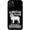 Fun Sheepadoodle Dogs Cool Sheepadoodle Custodia per iPhone 11 Pro Max Sii un cane Sheepadoodle Divertente Sheepadoodle