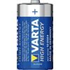 Varta Batteria High Energie C LR14 (Baby), confezione da 1