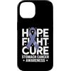 Stomach Cancer Warrior Gifts for Women a Custodia per iPhone 14 Consapevolezza del cancro allo stomaco Pervinca Novembre Cancro allo stomaco