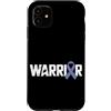Stomach Cancer Warrior Gifts for Women a Custodia per iPhone 11 Consapevolezza del cancro allo stomaco Pervinca Novembre Cancro allo stomaco