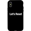 Let's Reset Custodia per iPhone X/XS Ripristiniamo