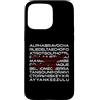 Magliette e regali per aerei da pilota Custodia per iPhone 15 Pro Max Alfabeto fonetico dell'aviazione pilota aereo cadetto