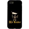 Medieval Renaissance Ren Faire Jousting Custodia per iPhone SE (2020) / 7/8 Sir Render Surrender Divertente Cavaliere Medievale Meme