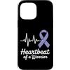 Stomach Cancer Warrior Gifts for Women a Custodia per iPhone 13 Pro Max Consapevolezza del cancro allo stomaco Pervinca Novembre Cancro allo stomaco