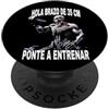 Calacas Chidas Gym Saying Spanish Sarcas Funny Skull Mexican Skeleton PopSockets PopGrip Adesivo