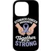 Stomach Cancer Warrior Gifts for Women a Custodia per iPhone 14 Pro Consapevolezza del cancro allo stomaco Pervinca Novembre Cancro allo stomaco