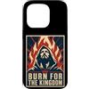 Christian Revival Jesus Fire Kingdom Fai Custodia per iPhone 15 Pro Brucia per il revival del fuoco cristiano del regno