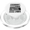 Lustige Geburtstagssprüche zum 25. Oktob 25° compleanno Leggendario da ottobre 2001 B-day PopSockets PopGrip per MagSafe