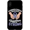 Stomach Cancer Warrior Gifts for Women a Custodia per iPhone XS Max Consapevolezza del cancro allo stomaco Pervinca Novembre Cancro allo stomaco