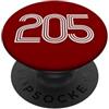 City & State Birmingham Alabama 205 Codice area Residente Patriot Americano PopSockets PopGrip Adesivo