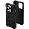 Urban Armor Gear UAG Monarch Pro Custodia compatibile Apple iPhone 14 Pro [Ricarica wireless/magnetico compatibile, protezione standard militare a 5 strati, bordi rialzati] Nero/Carbon