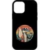 Surfing Alligator Beach Summer Wave Retr Custodia per iPhone 12 mini Cool Crocodile Surfer Tramonto Ocean Vibes Retro