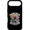 Bear Fishing Beer Lover Lake Custodia per iPhone Air Bere Birra Cattura Pesce Evitare Persone Pesca