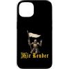 Medieval Renaissance Ren Faire Jousting Custodia per iPhone 13 Sir Render Surrender Divertente Cavaliere Medievale Meme