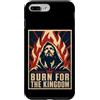 Christian Revival Jesus Fire Kingdom Fai Custodia per iPhone 7 Plus/8 Plus Brucia per il revival del fuoco cristiano del regno