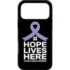 Stomach Cancer Warrior Gifts for Women a Custodia per iPhone 17 Pro Max Consapevolezza del cancro allo stomaco Pervinca Novembre Cancro allo stomaco