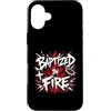 Holy Flame Christian Baptism Revival Custodia per iPhone 16 Plus Battezzato nel fuoco Cristiano Fede Revival