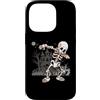 Funny Halloween Shirts Women Kids Men Sc Custodia per iPhone 14 Pro Halloween Ragazzi Uomini Dabbing Scheletro Skull Rib Cage Dab Dance