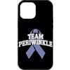 Stomach Cancer Warrior Gifts for Women a Custodia per iPhone 12 Pro Max Consapevolezza del cancro allo stomaco Pervinca Novembre Cancro allo stomaco