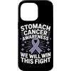 Stomach Cancer Warrior Gifts for Women a Custodia per iPhone 14 Pro Max Consapevolezza del cancro allo stomaco Pervinca Novembre Cancro allo stomaco