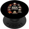 GeoVibe Science Designs Diagramma di scienze della terra geologia del ciclo roccioso PopSockets PopGrip Adesivo