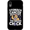 Stomach Cancer Warrior Gifts for Women a Custodia per iPhone XR Consapevolezza del cancro allo stomaco Pervinca Novembre Cancro allo stomaco