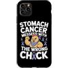 Stomach Cancer Warrior Gifts for Women a Custodia per iPhone 11 Pro Max Consapevolezza del cancro allo stomaco Pervinca Novembre Cancro allo stomaco