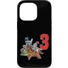 Medieval Renaissance Ren Faire Birthday Custodia per iPhone 13 Pro Medieval Knight Kid Età 3 Anni Compleanno