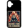 Christian Revival Burn For The Kingdom F Custodia per iPhone 16 Plus Brucia per il culto cristiano del revival del regno